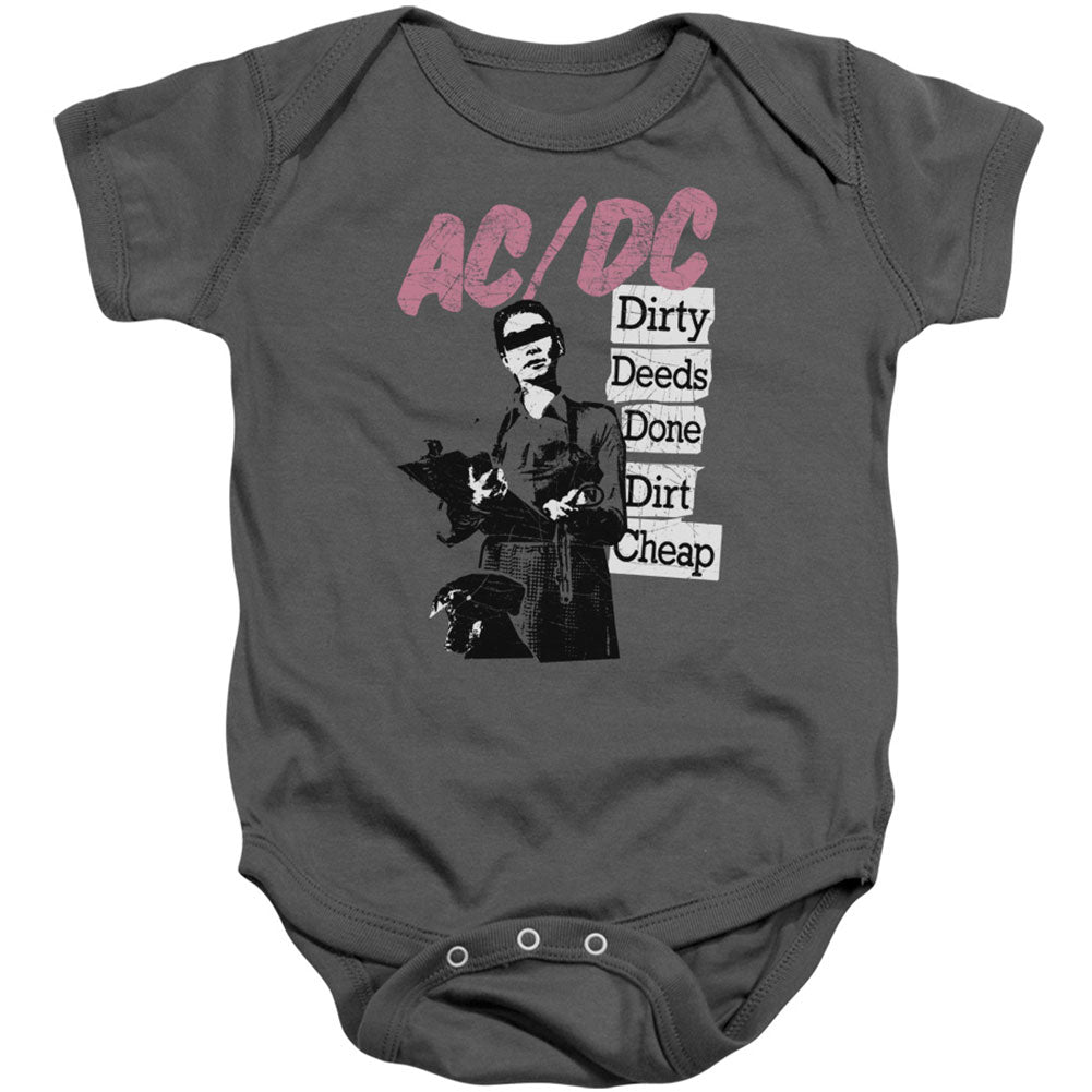 AC/DC Dirty Deeds  100% Cotton Bodysuit