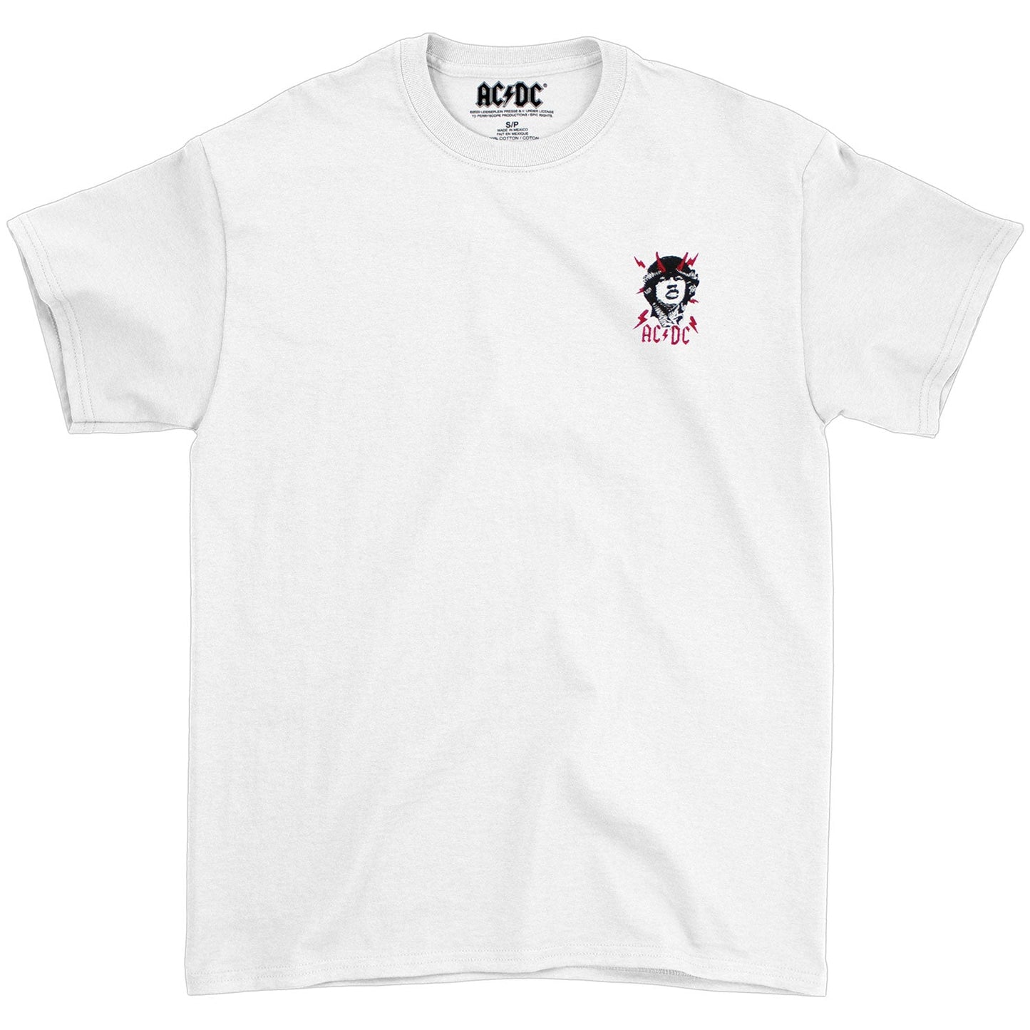 AC/DC Embroidered Pocket Logo T-shirt