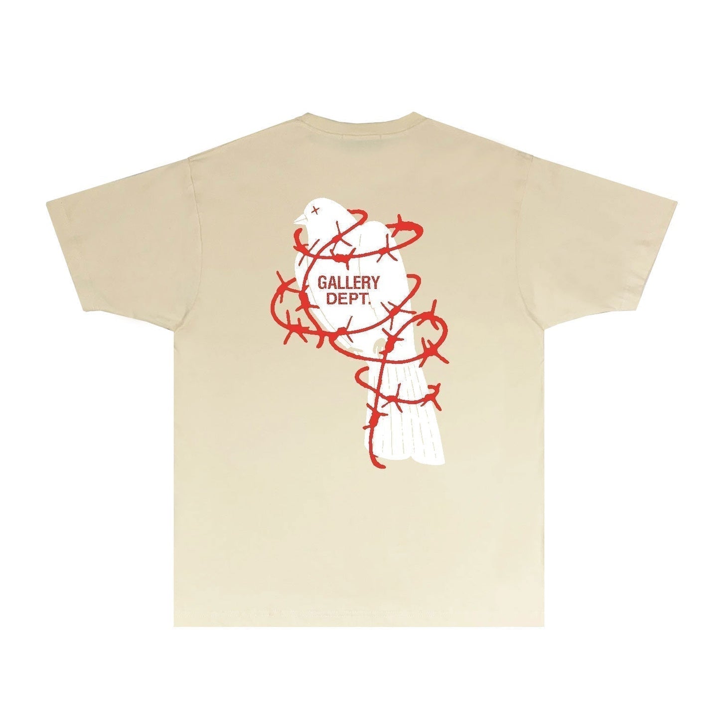 Gallery Dept T Shirt Retro Printed Loose Short-Sleeved Shirt (part2)