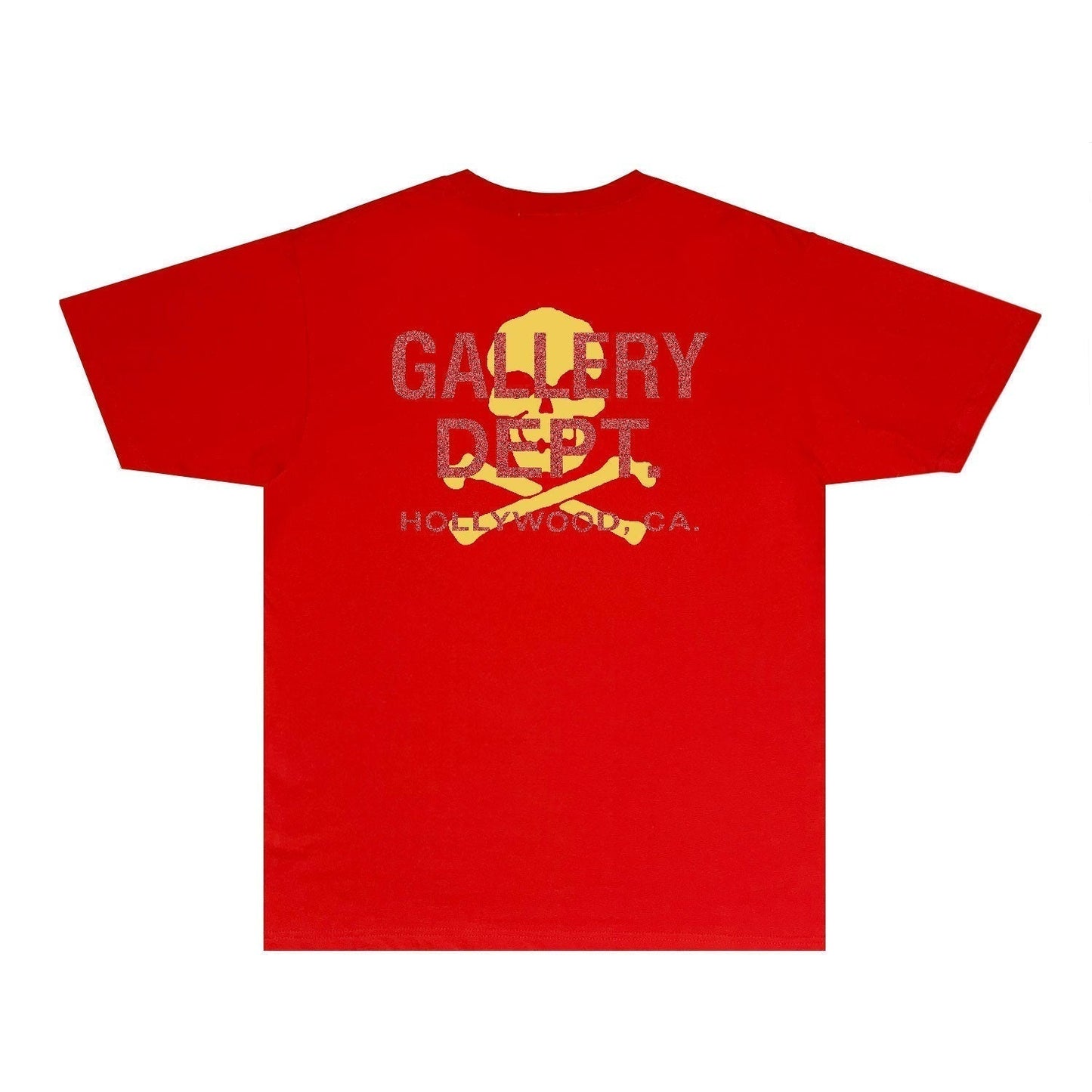 Gallery Dept T Shirt Retro Printed Loose Short-Sleeved Shirt