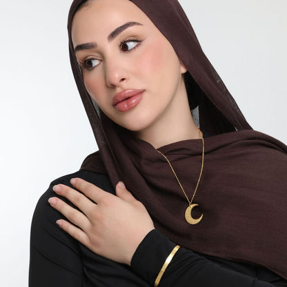 Ayatul Kursi Crescent Necklace