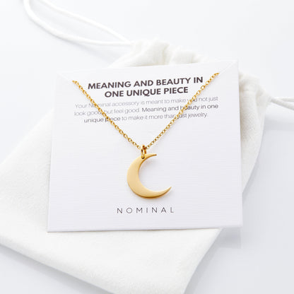 Crescent Moon Necklace