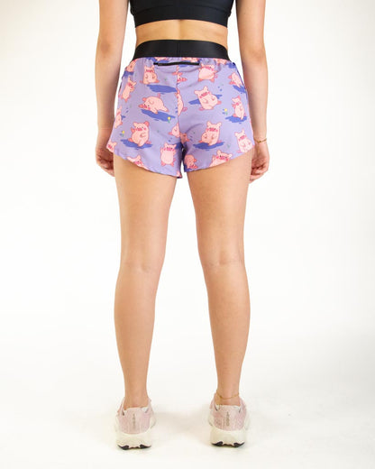 Women's Piggies 4" Split Shorts