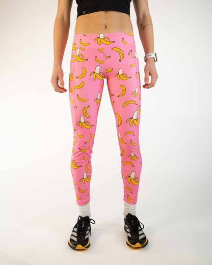 Women's Pink Bananas Leggings