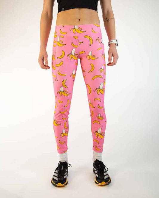Women's Pink Bananas Leggings
