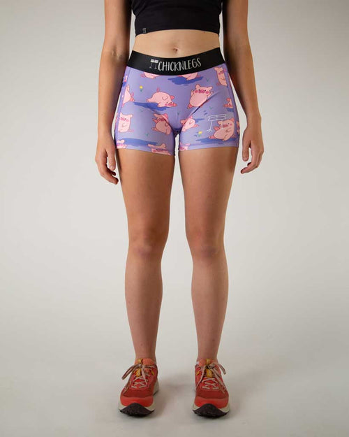 Women's Piggies 3" Compression Shorts