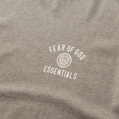 Fear of God Essentials Jersey Crewneck Tee - Heather Gray