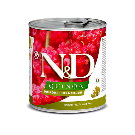 Farmina N&D Quinoa Skin & Coat Dog Food Cans