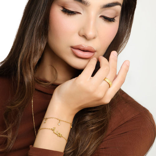 Raining Bezel Bracelet