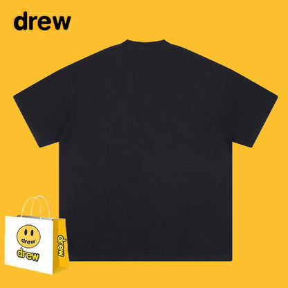 Drew T-shirts Heavy T-shirt High Street Loose Short Sleeve