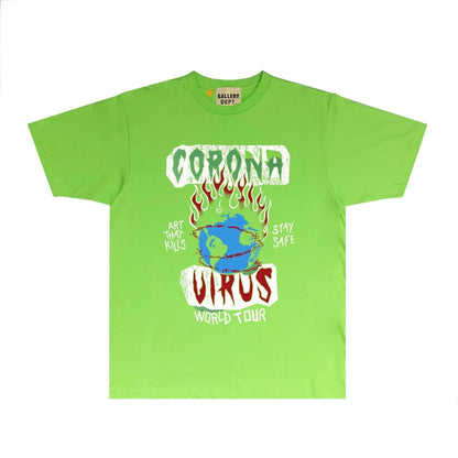 Gallery Dept T Shirts European And American Tee Shirt Short Sleeve T-Shirt Blouse