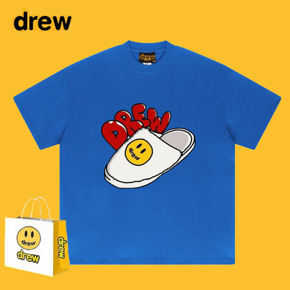 Drew T-shirts Graffiti Fashion Brand Printing T-shirt