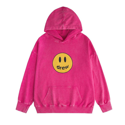 Drew House Hoodie Unisex Loose Casual Distressed Hoodie