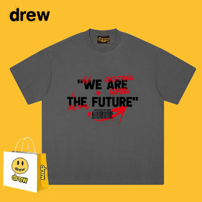 Drew T-shirts Short Sleeve Smiley Print