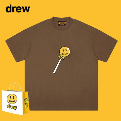 Drew T-shirts T-shirt Candy Short Sleeve Loose
