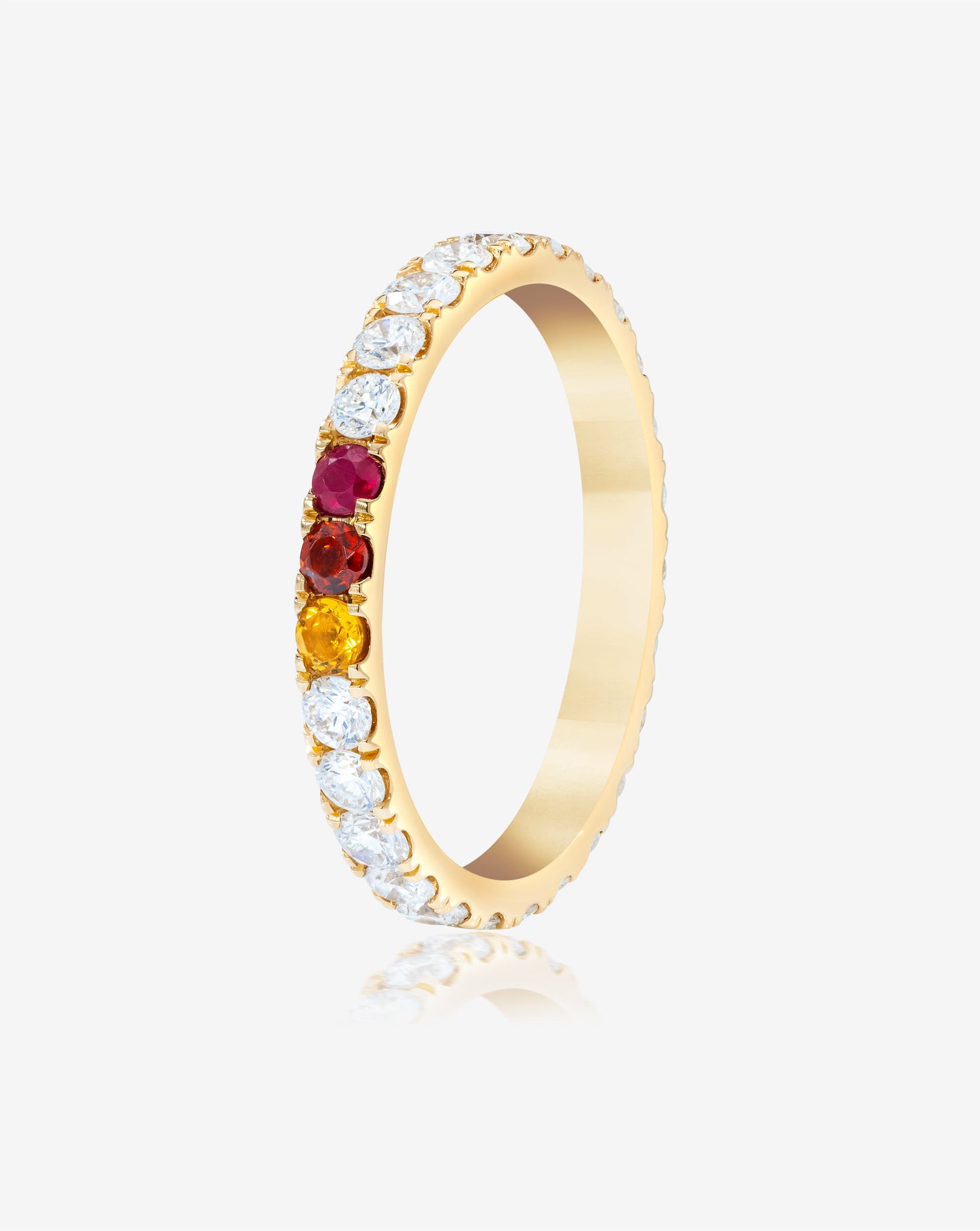2.5 mm Personalized Classic Lab Diamond Ring