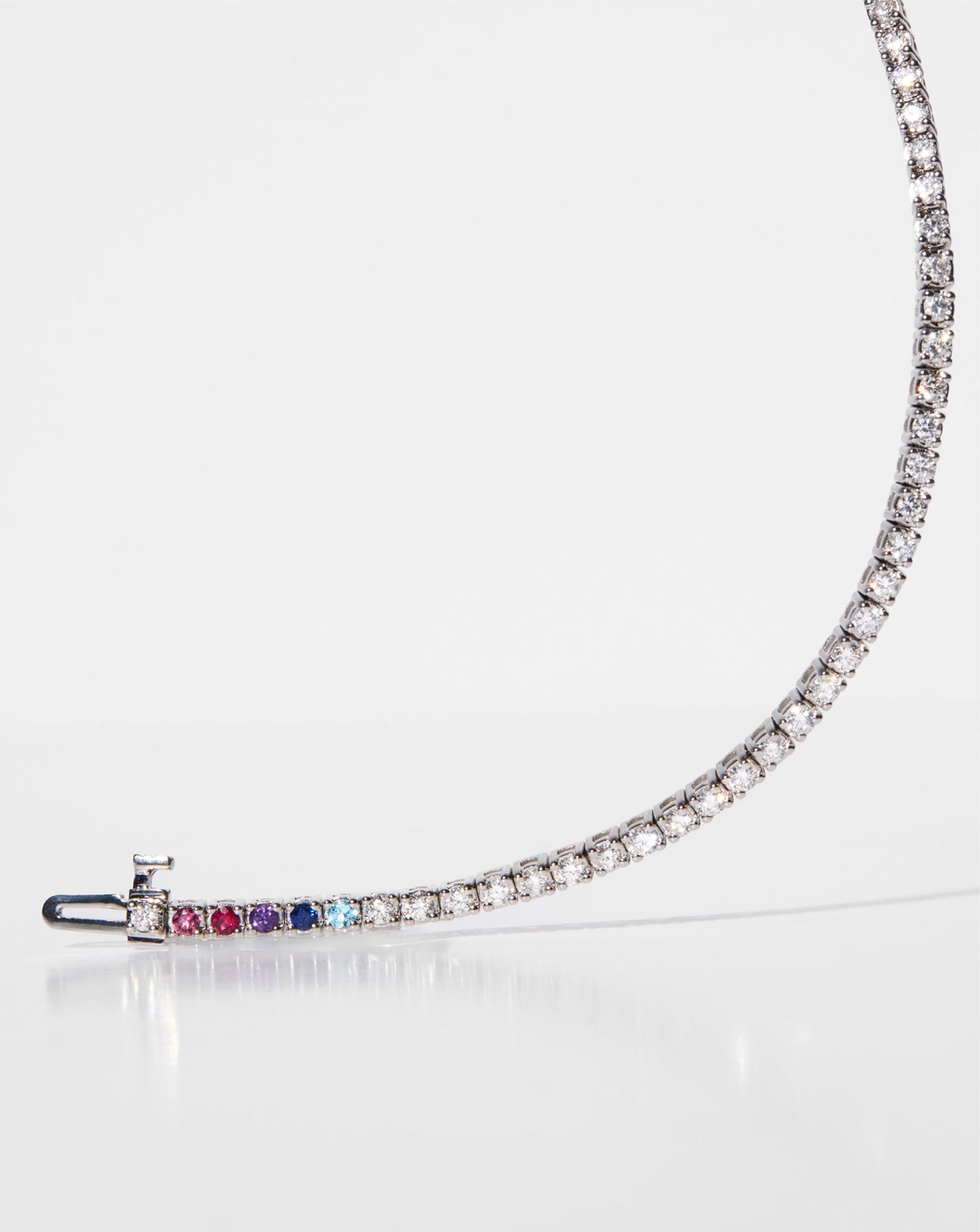Birthstone Lab Tennis Bracelet