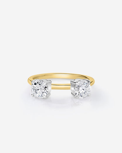 4.02 Round Lab Diamond in Whisper Thin® Embrace
