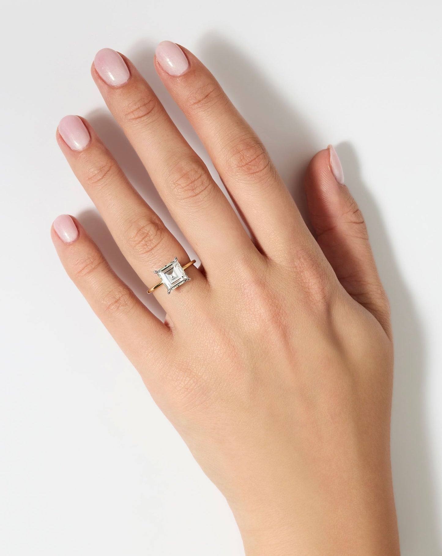 3.05 Asscher Natural Diamond in Whisper Thin®