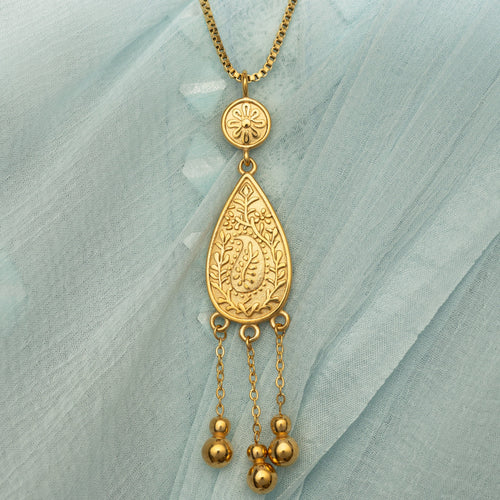 Raining Paisley Necklace