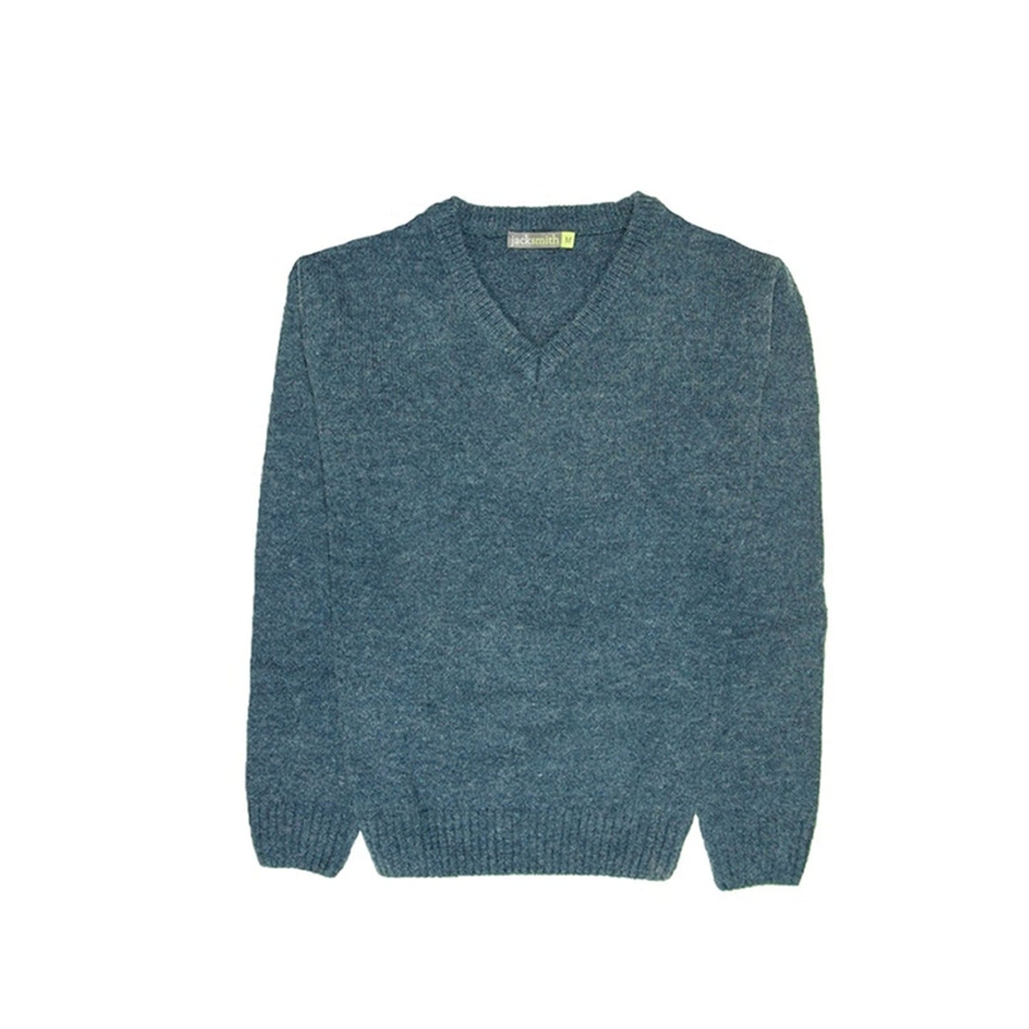 100 Shetland Wool V Neck Knit Jumper Pullover Mens Sweater Knitted 1