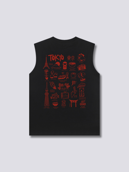 Tokyo Memory Board Tank Top