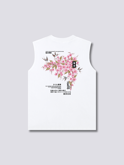 Tokyo Sakura Tank Top