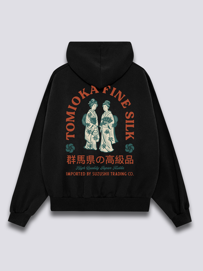 Tomioka Silk Hoodie