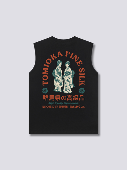 Tomioka Silk Tank Top