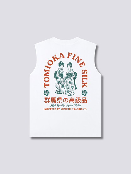Tomioka Silk Tank Top