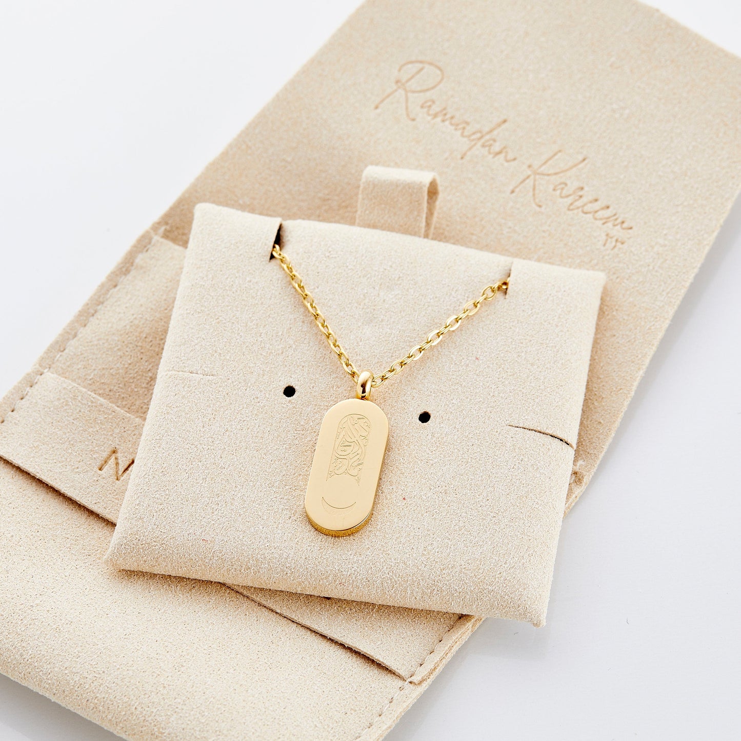 Alhamdulillah Moon Necklace