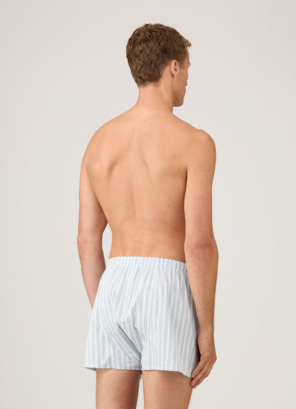 Mens Classic Boxer Shorts In Sky Blue Mbox4700 Stmz