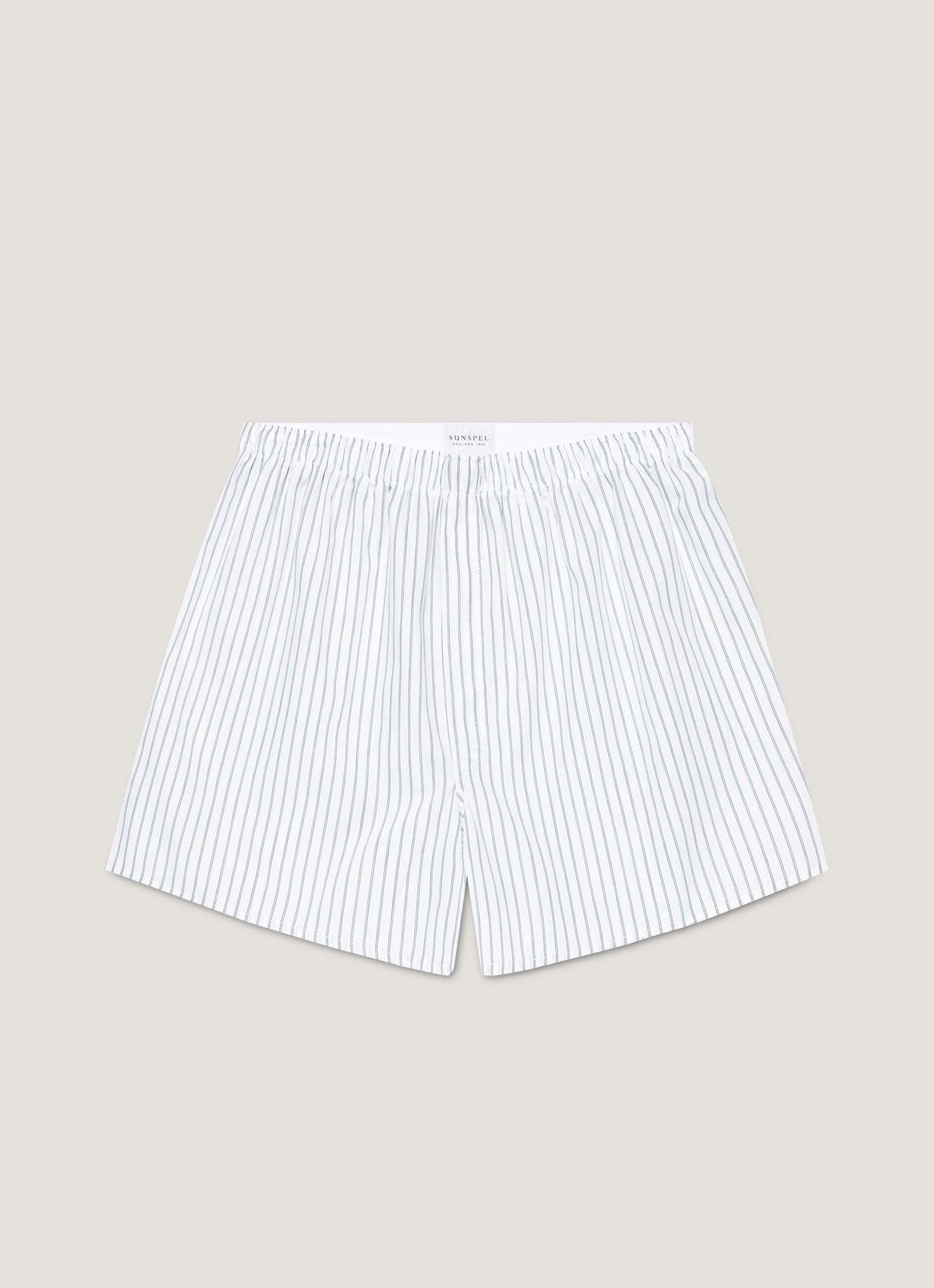 Mens Classic Boxer Shorts In White Blue Yellow Mbox4700 Stnx