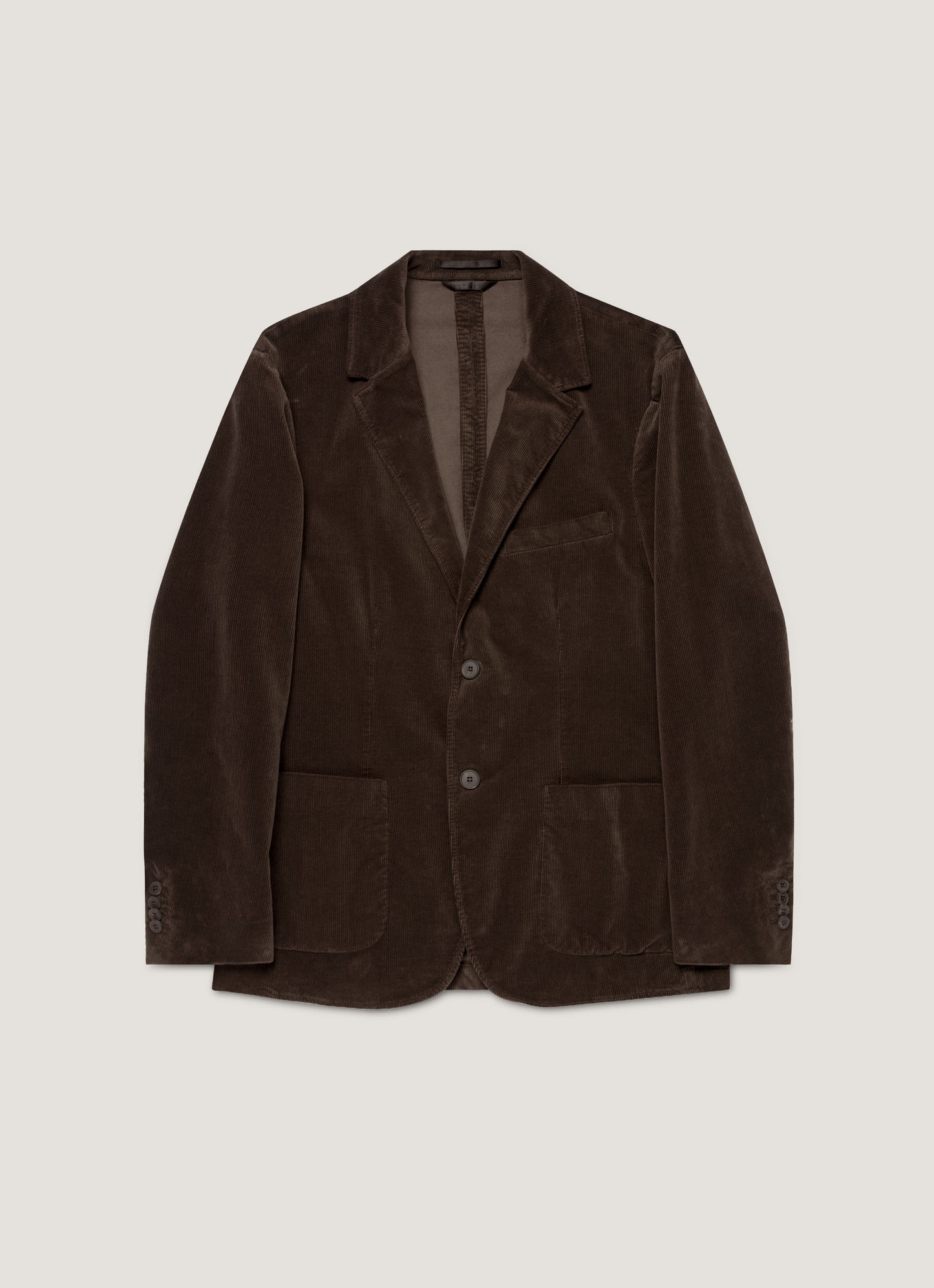 Mens Corduroy Blazer In Coffee Mjac7179 Bref