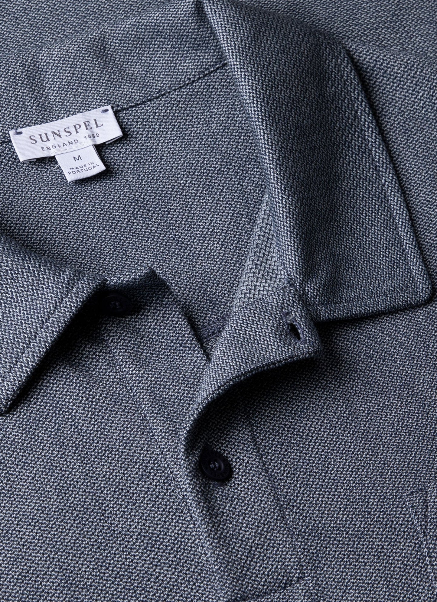 Mens Riviera Polo Shirt In Navy Twist Mpol1026T Buvs