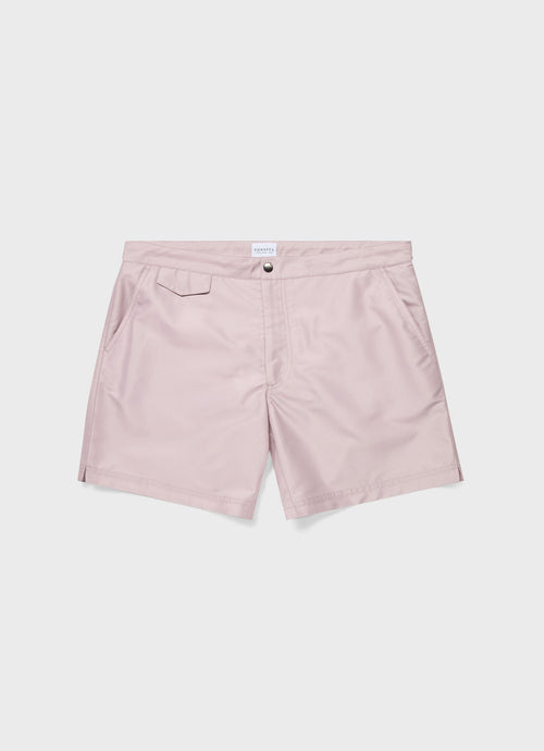 Mens Tailored Swim Short In Pale Pink Mshr3704 Pkbj