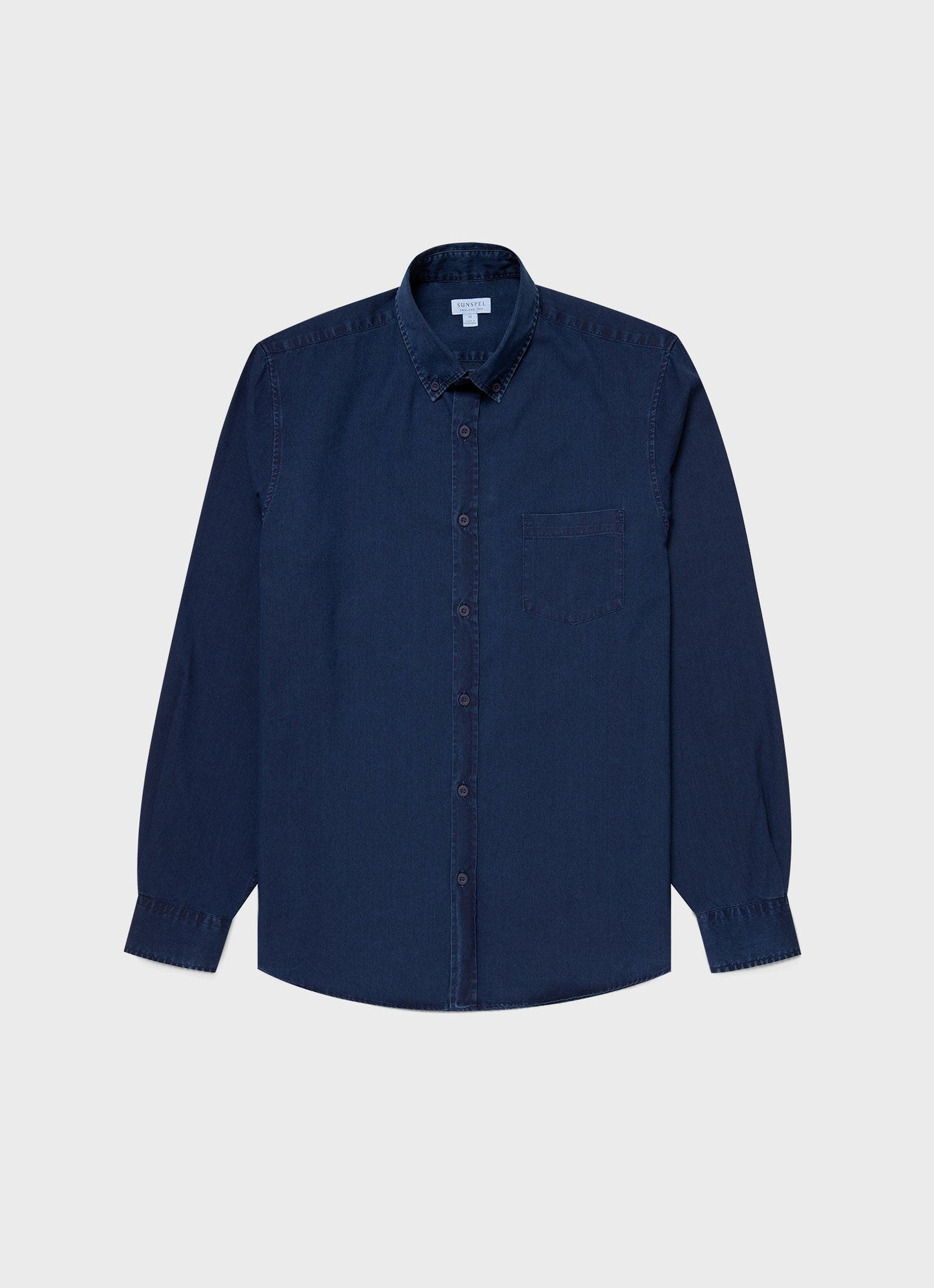 Men S Denim Shirt In Indigo Msht2062 Buad