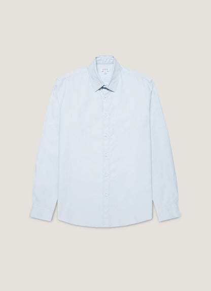Mens Oxford Shirt In Light Blue Msht2127 Bued