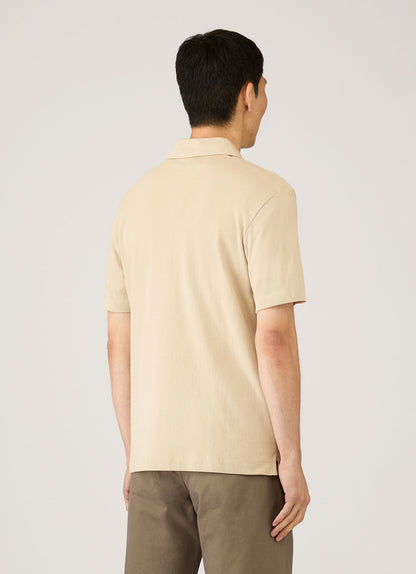 Mens Riviera Camp Collar Shirt In Hazelwood Msht2147 Brgt