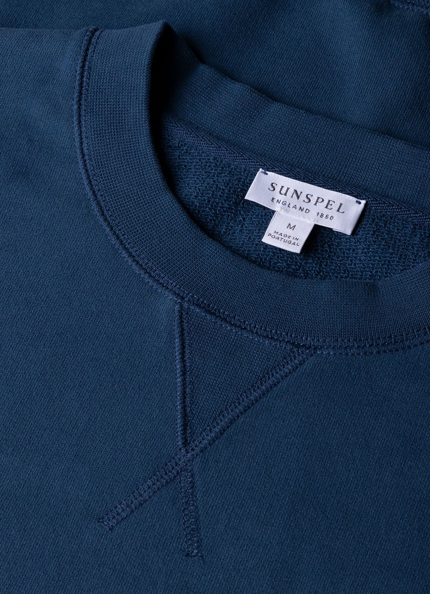 Mens Loopback Sweatshirt In Naval Blue Mswe1516 Buvm