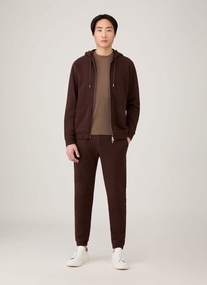Mens Loopback Sweatpants In Truffle Mtrs1518 Brgd