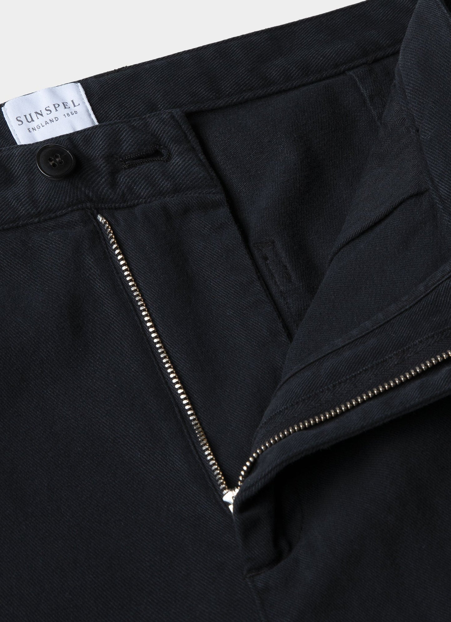 Mens Brushed Cotton Chore Trouser In Black Mtrs3075 Bkaa