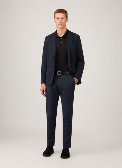 Mens Slim Chino In Navy Mtrs3102 Buaa