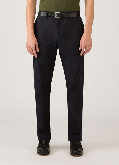 Mens Cotton Drill Trouser In Navy Mtrs3129 Buaa