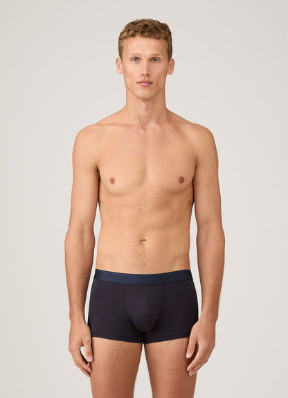 Mens Tencel Trunks In Navy Mtru4621 Buaa