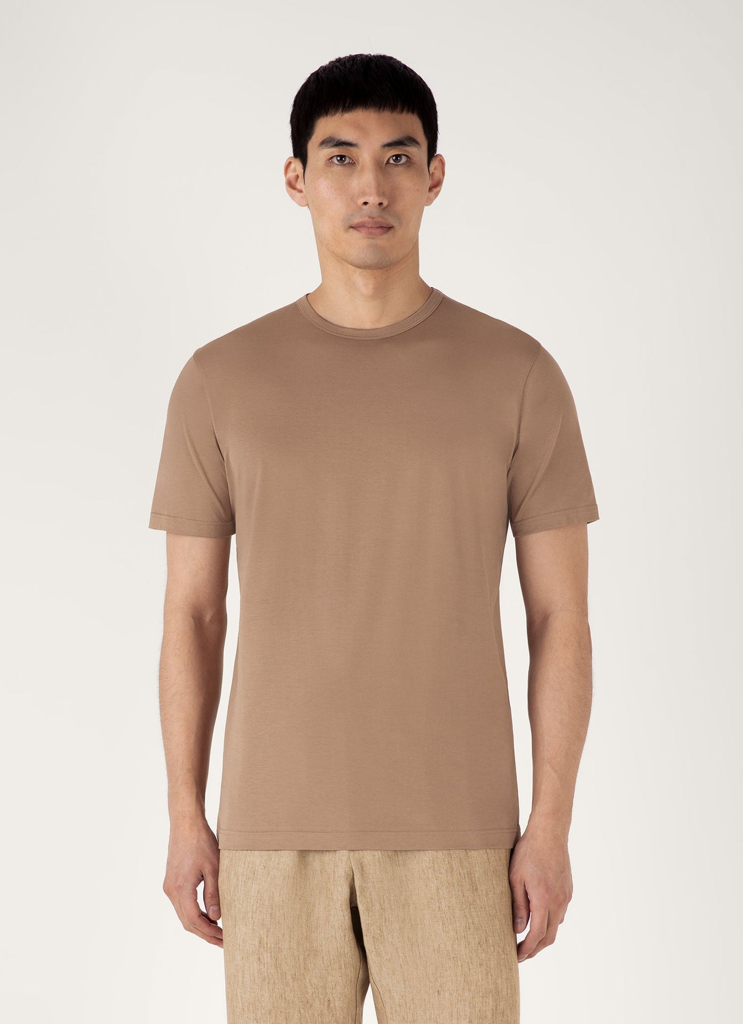 Mens Classic Tshirt In Dune Mtsh0001 Brfz
