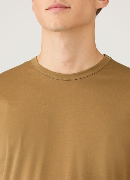 Mens Classic Tshirt In Walnut Mtsh0001 Brgo