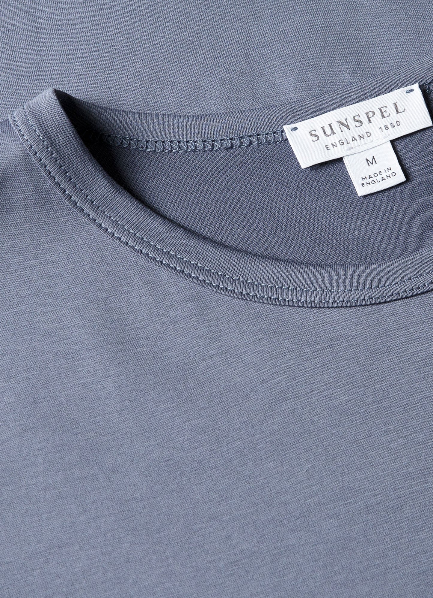 Mens Classic Tshirt In Selvedge Blue Mtsh0001 Buwf