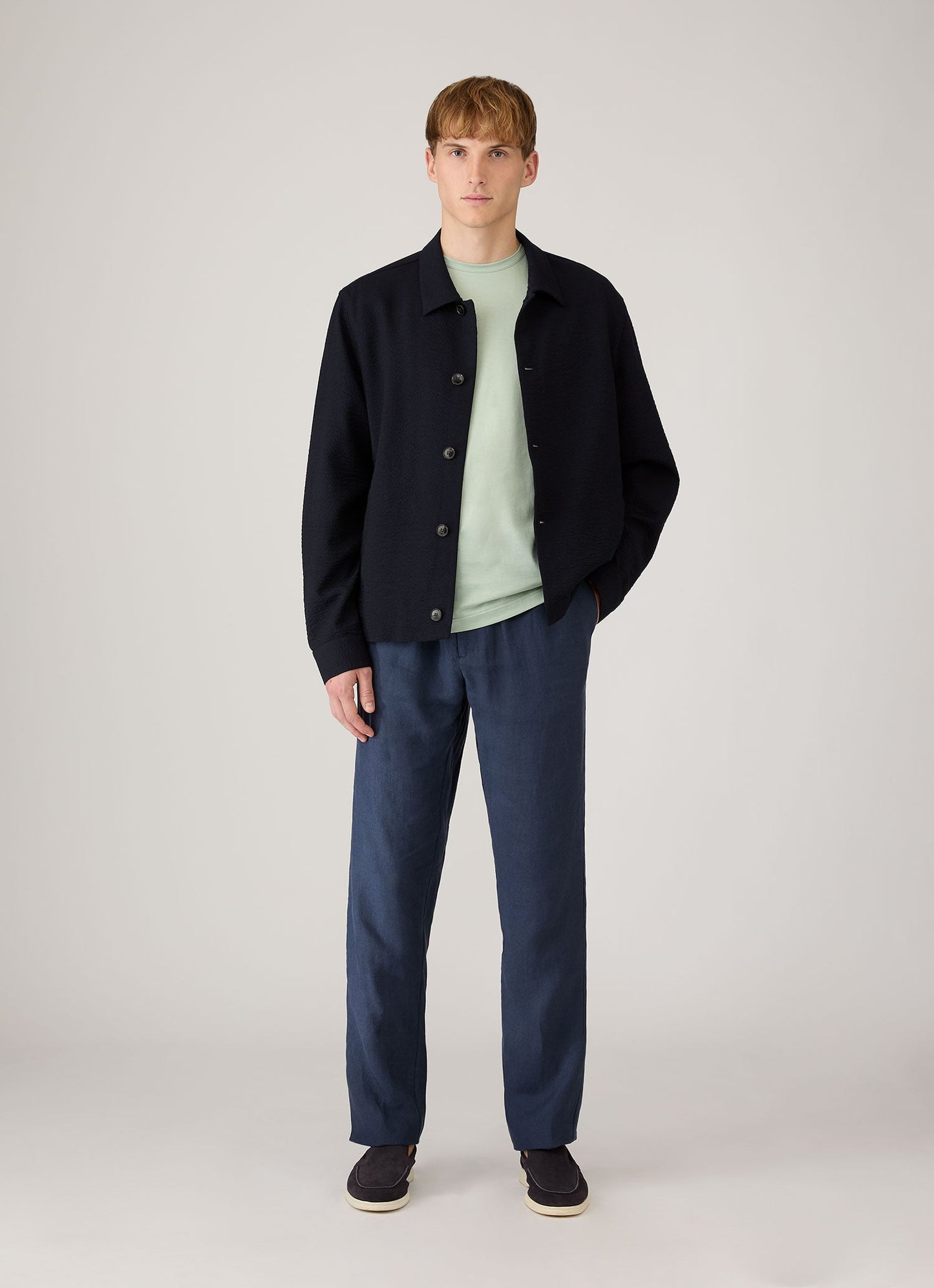 Mens Classic Tshirt In Laurel Mtsh0001 Gnjb