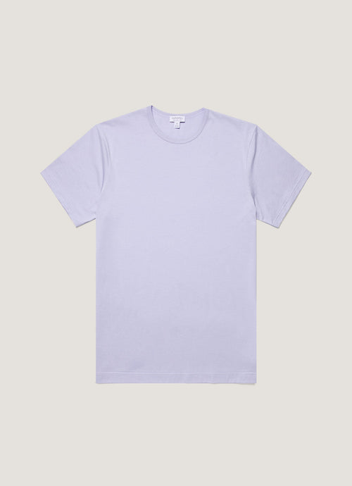 Mens Classic Tshirt In Pale Lilac Mtsh0001 Prax